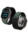 Pasek Spigen WBF1 Band do Apple Watch 6/7/8/9/10/SE/Ultra 1/2 44/45/46/49mm Black/green