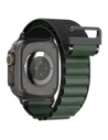 Pasek Spigen WBF1 Band do Apple Watch 6/7/8/9/10/SE/Ultra 1/2 44/45/46/49mm Black/green