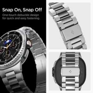 Bransoleta Spigen Modern Fit Band do Samsung Galaxy Watch 8 / Classic 40/44/46mm Silver