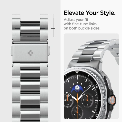 Bransoleta Spigen Modern Fit Band do Samsung Galaxy Watch 8 / Classic 40/44/46mm Silver