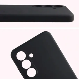 Silikonowe etui Bizon Soft Case do Samsung Galaxy S25 FE czarne