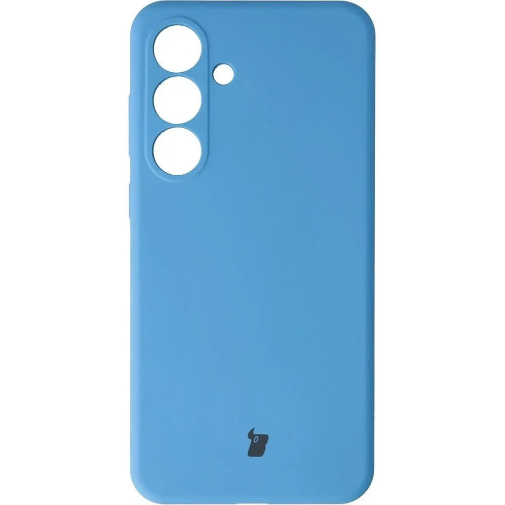 Silikonowe etui Bizon Soft Case do Samsung Galaxy S25 FE niebieskie