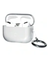Elastyczne etui z karabińczykiem Bizon Case Headphone Clear do Apple AirPods Pro 3 przeźroczyste