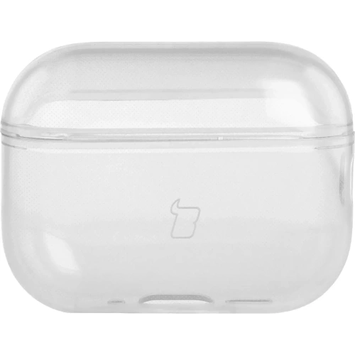 Elastyczne etui z karabińczykiem Bizon Case Headphone Clear do Apple AirPods Pro 3 przeźroczyste