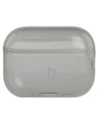 Elastyczne etui z karabińczykiem Bizon Case Headphone Clear do Apple AirPods Pro 3 przeźroczysto-czarne