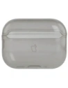 Elastyczne etui z karabińczykiem Bizon Case Headphone Clear do Apple AirPods Pro 3 przeźroczysto-czarne