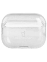 Elastyczne etui z karabińczykiem Bizon Case Headphone Clear do Apple AirPods Pro 3 przeźroczysto-brokatowe