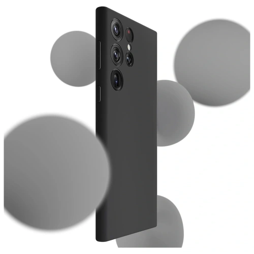 Etui 3MK Hardy Silicone MagCase do Samsung Galaxy S24 Ultra czarny