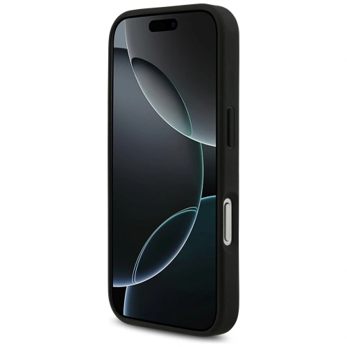 Etui BMW M Carbon Tricolor Line MagSafe do Apple iPhone 17 Pro czarny