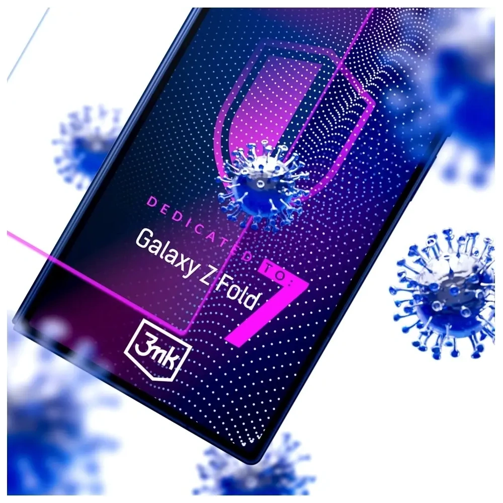 Antymikrobowa folia ochronna 3MK SilverProtect+ do Samsung Galaxy Z Fold 7