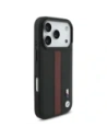 Etui BMW M Perforated Stripe Logo MagSafe do Apple iPhone 17 Pro czerwony
