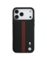 Etui BMW M Perforated Stripe Logo MagSafe do Apple iPhone 17 Pro Max czerwony