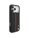 Etui BMW M Perforated Stripe Logo MagSafe do Apple iPhone 17 Pro Max czerwony