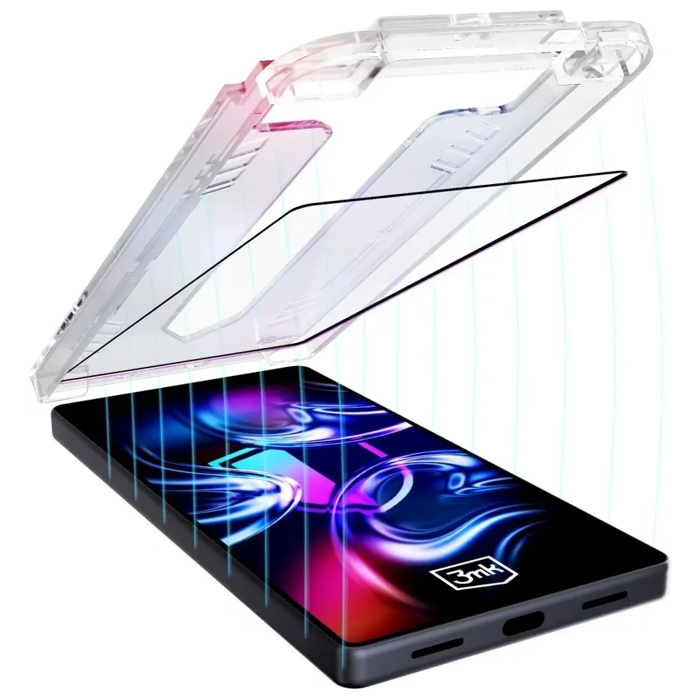 Szkło hartowane 3MK HardGlass Max z aplikatorem do Apple iPhone 17 Pro Max