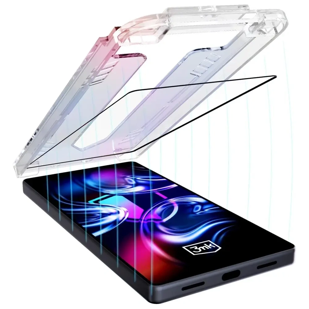 Szkło hartowane 3MK HardGlass Max z aplikatorem do Google Pixel 10 / 10 Pro