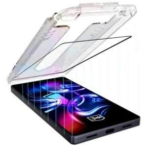 Szkło hartowane 3MK HardGlass Max z aplikatorem do Samsung Galaxy A56
