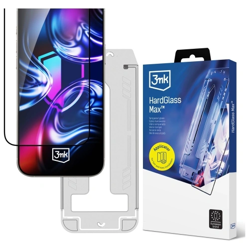 Szkło hartowane 3MK HardGlass Max z aplikatorem do Samsung Galaxy S24 / S25