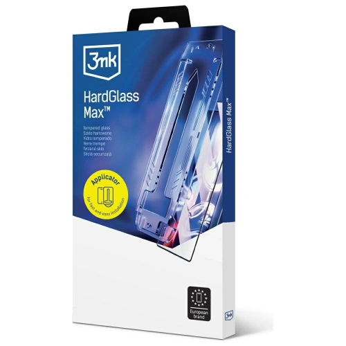 Szkło hartowane 3MK HardGlass Max z aplikatorem do Samsung Galaxy S24 / S25