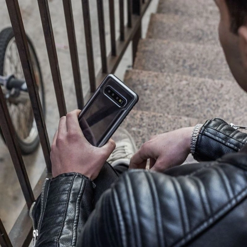 Etui aluminiowe X-Doria Defense Shield Samsung Galaxy S10 (Drop test 3m) (Black)