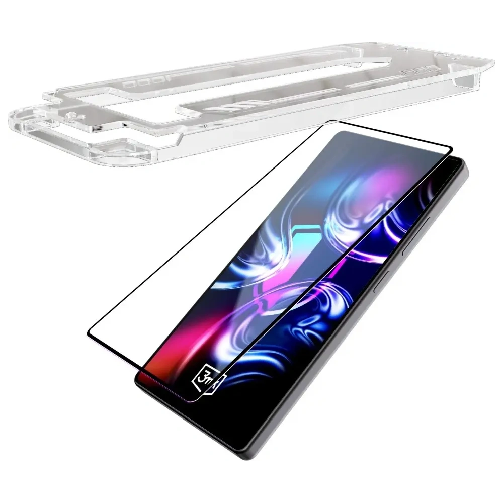 Szkło hartowane 3MK HardGlass Max z aplikatorem do Samsung Galaxy S25 Ultra