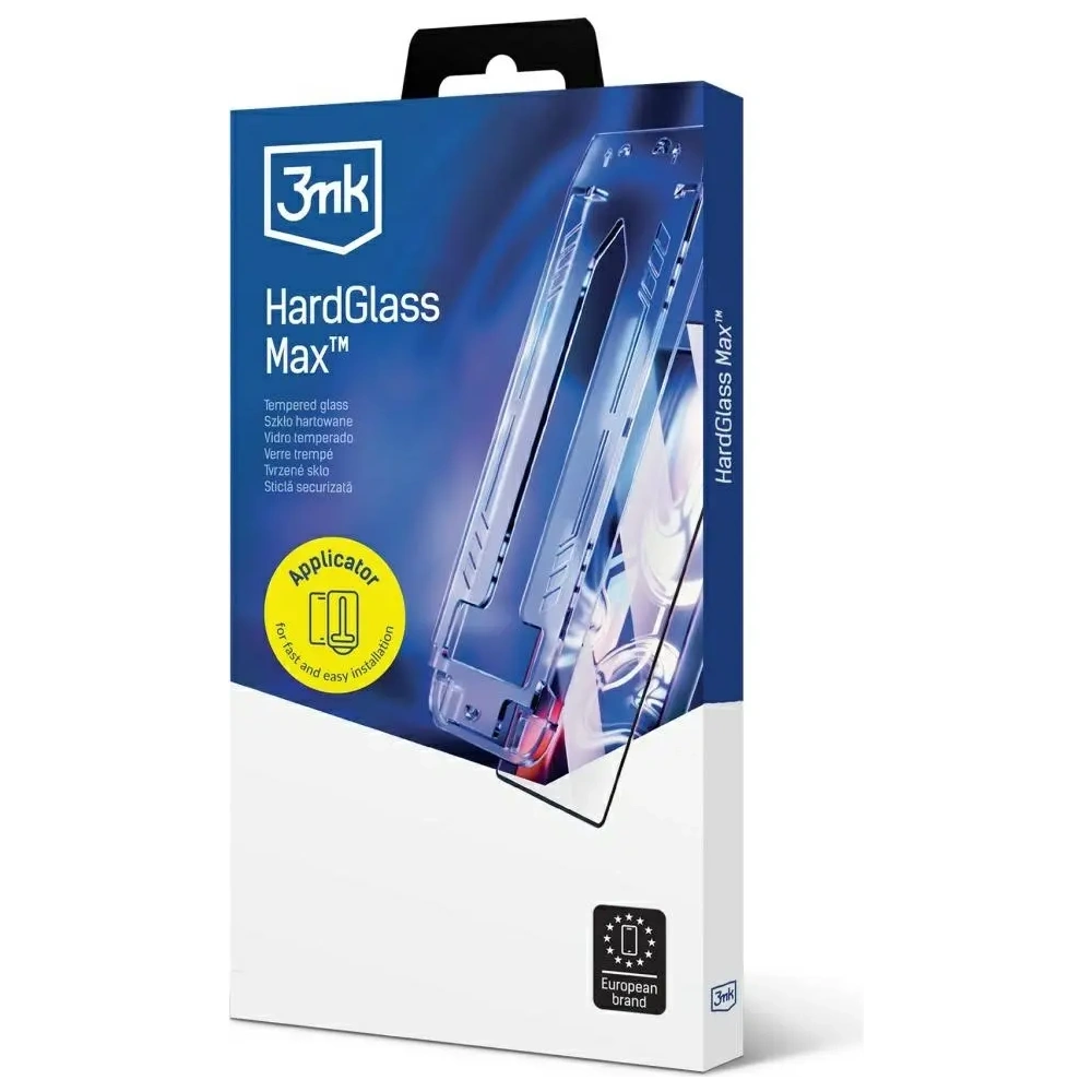 Szkło hartowane 3MK HardGlass Max z aplikatorem do Samsung Galaxy S25 Ultra