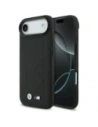 Etui BMW M Quilted Logo MagSafe do Apple iPhone 17 Air czarny