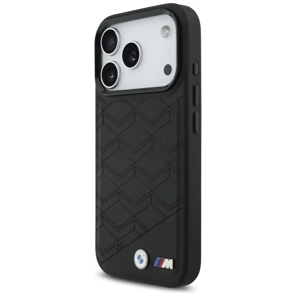 Etui BMW M Shape Logo MagSafe do Apple iPhone 17 Pro czarny