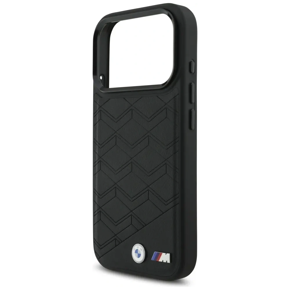 Etui BMW M Shape Logo MagSafe do Apple iPhone 17 Pro czarny