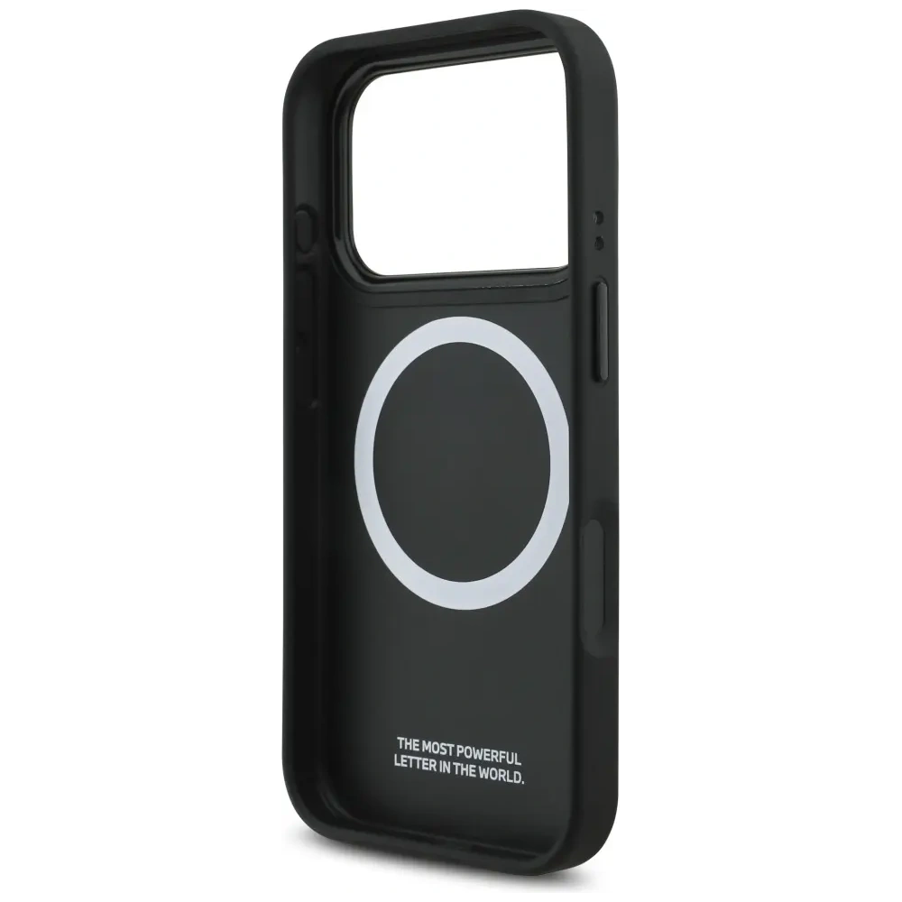 Etui BMW M Shape Logo MagSafe do Apple iPhone 17 Pro czarny