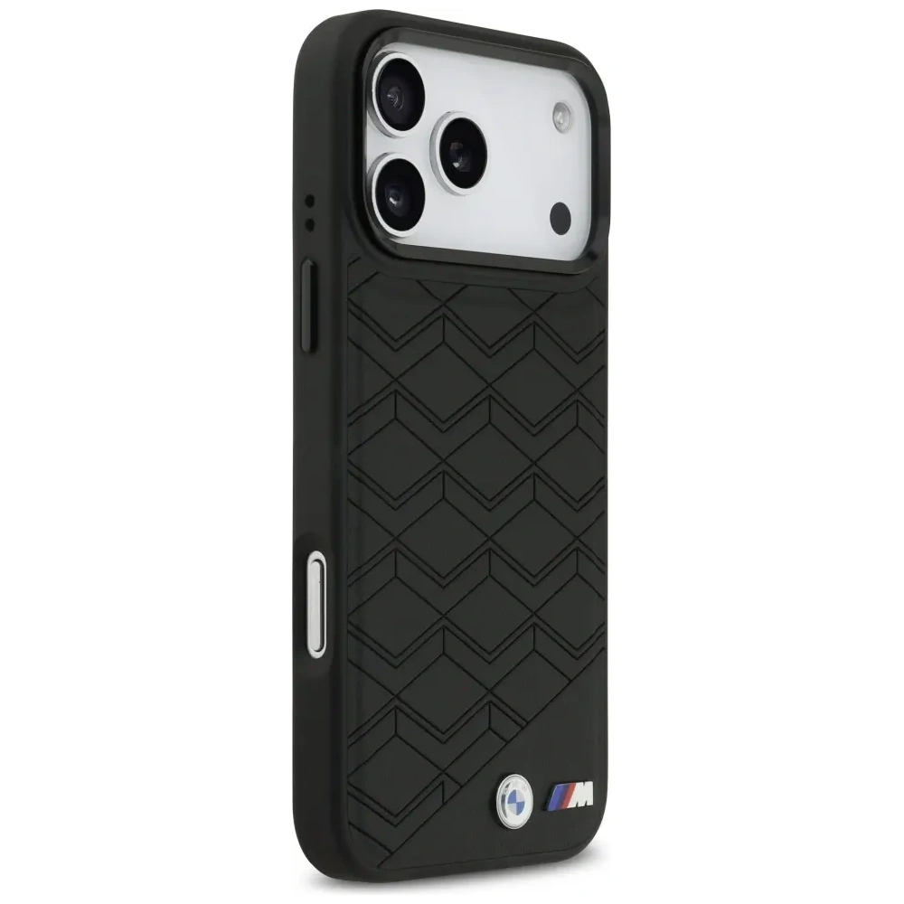 Etui BMW M Shape Logo MagSafe do Apple iPhone 17 Pro Max czarny