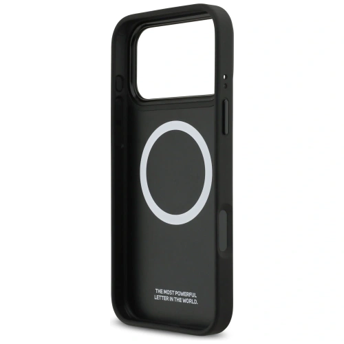 Etui BMW M Shape Logo MagSafe do Apple iPhone 17 Pro Max czarny