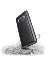 Hurtownia GSM - Aluminiumhülle X-Doria Defense Lux Samsung Galaxy S10e (Falltest 3m) (Schwarzes Leder) - XDR006BLK - {ean13} - Hurt