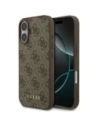 Etui Guess 4G Classic do Apple iPhone 17 brązowy