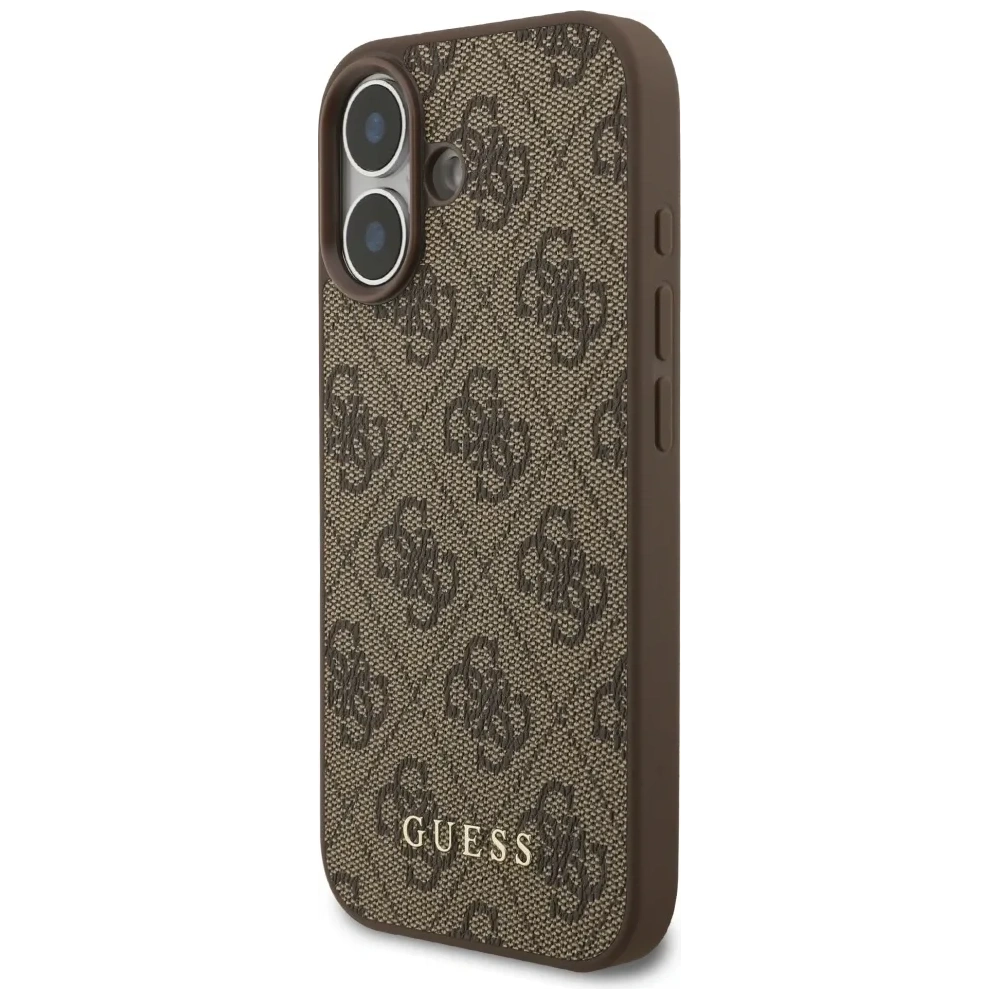 Etui Guess 4G Classic do Apple iPhone 17 brązowy