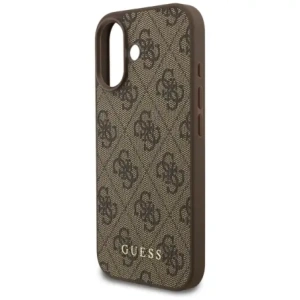 Etui Guess 4G Classic do Apple iPhone 17 brązowy