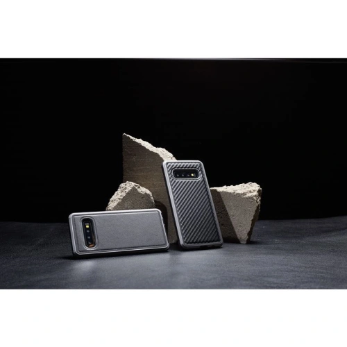 Etui aluminiowe X-Doria Defense Lux Samsung Galaxy S10e (Drop test 3m) (Black Carbon Fiber)