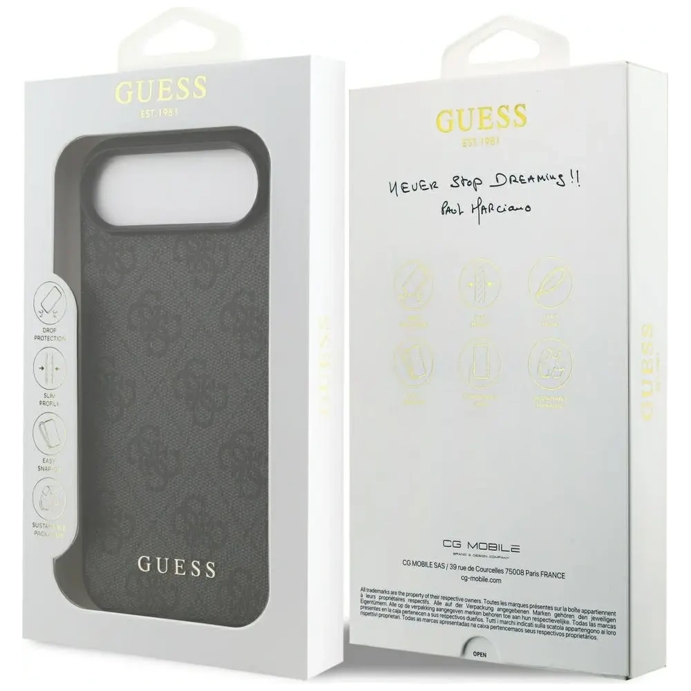 Etui Guess 4G Classic do Apple iPhone 17 Air czarny