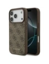 Etui Guess 4G Classic do Apple iPhone 17 Pro brązowy