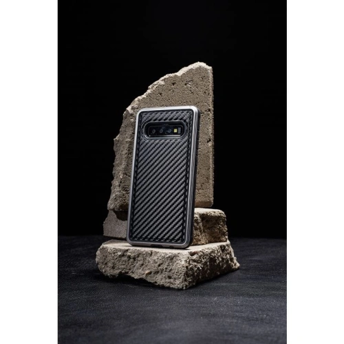 Etui aluminiowe X-Doria Defense Lux Samsung Galaxy S10e (Drop test 3m) (Black Carbon Fiber)
