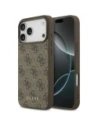 Etui Guess 4G Classic do Apple iPhone 17 Pro Max brązowy