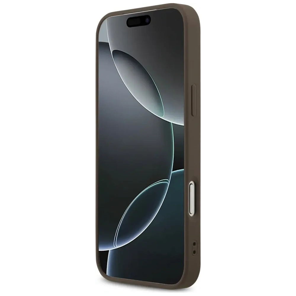 Etui Guess 4G Classic do Apple iPhone 17 Pro Max brązowy