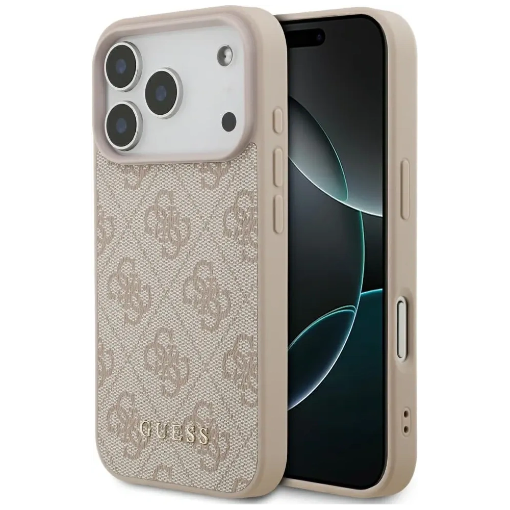 Etui Guess 4G Classic do Apple iPhone 17 Pro różowy