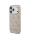Etui Guess 4G Classic do Apple iPhone 17 Pro różowy