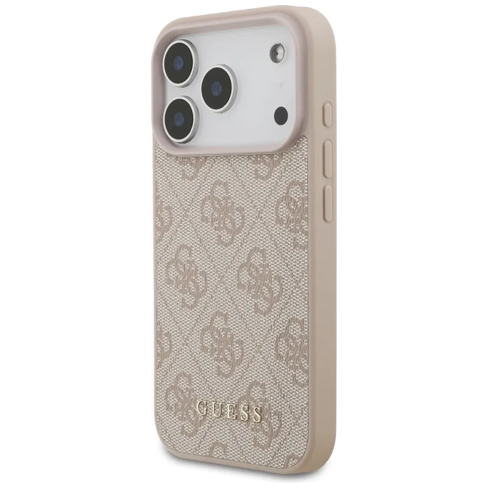 Etui Guess 4G Classic do Apple iPhone 17 Pro różowy