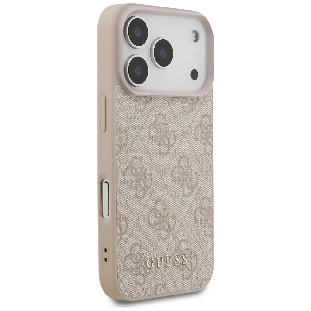 Etui Guess 4G Classic do Apple iPhone 17 Pro różowy
