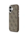 Etui Guess 4G Classic Logo MagSafe do Apple iPhone 17 brązowy