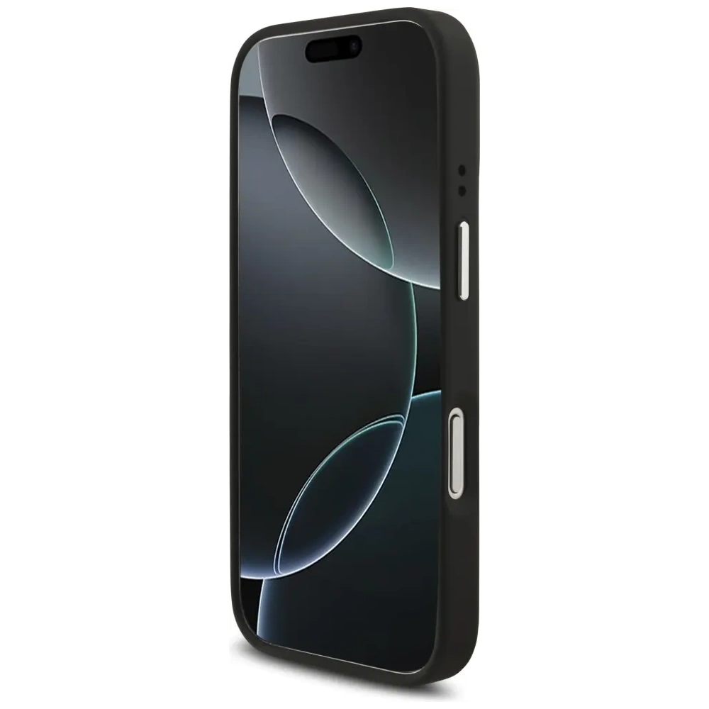 Etui Guess Grained Big 4G Classic Logo do Apple iPhone 17 Pro czarny