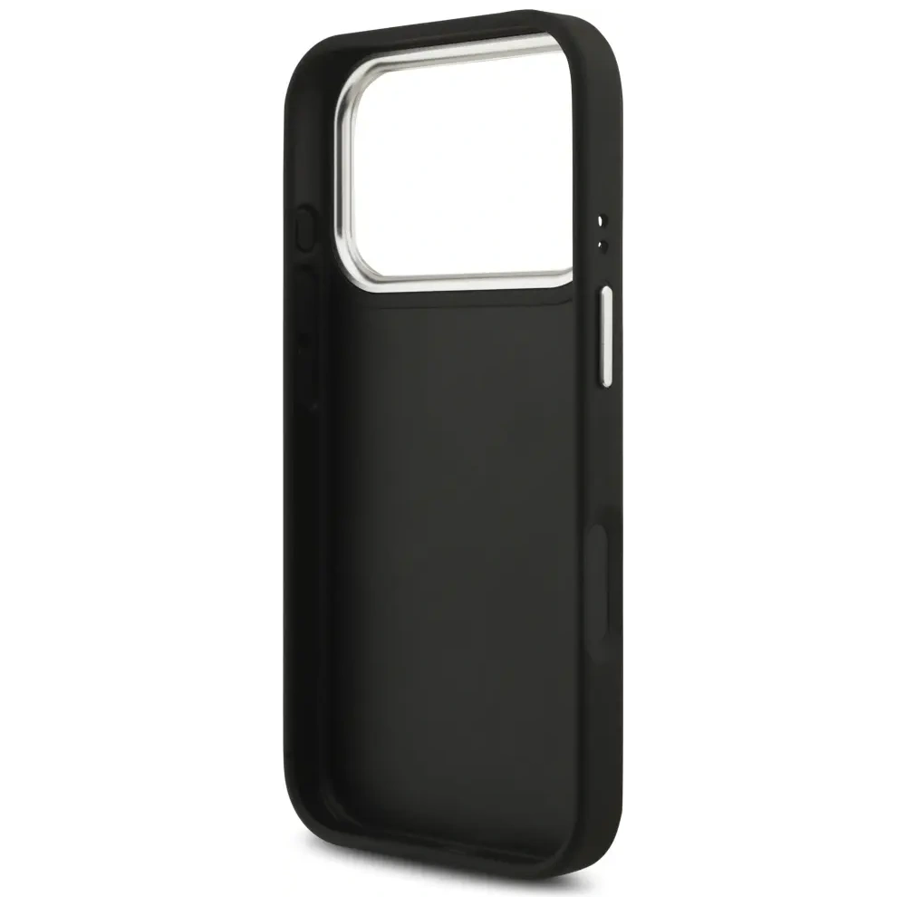 Etui Guess Grained Big 4G Classic Logo do Apple iPhone 17 Pro czarny