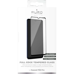 Hurtownia GSM - Gehärtetes Glas PURO Premium Full Edge Tempered Glass Case Friendly Huawei P30 Pro (schwarzer Rahmen) - PUR033BLK - {ean13} - Hurt