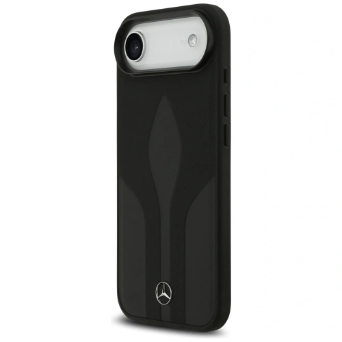 Etui Mercedes Leather The Move MagSafe do Apple iPhone Air czarny